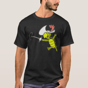 Tik op groen t-shirt