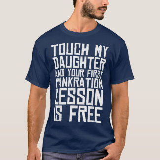 Tik op Mijn dochter en uw eerste presentatie-les I T-shirt