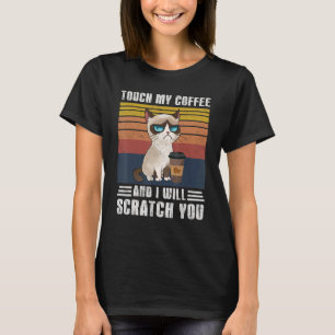 Tik op mijn koffie en ik sla je op t-shirt