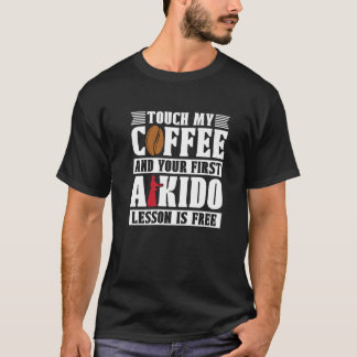 Tik op Mijn koffie Martial Samurai Sports Fighter T-shirt