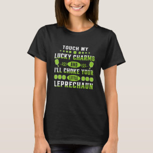 Tik op mijn luie karwei, meisje, vieze rillingen t-shirt