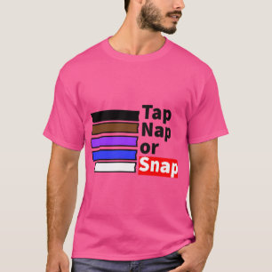 Tik op Nap of snap de ultieme gids voor vechtsport T-shirt