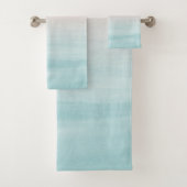 Tik op Waterverf Abstract Beach Dream #1 Bad Handdoek (Insitu)