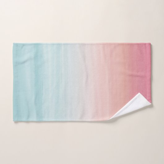 Tik op Waterverf Abstract Beach Dream #1 Bad Handdoek (Handdoek)