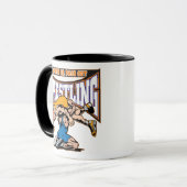 Tik op Wrestlers Mok (Voorkant links)