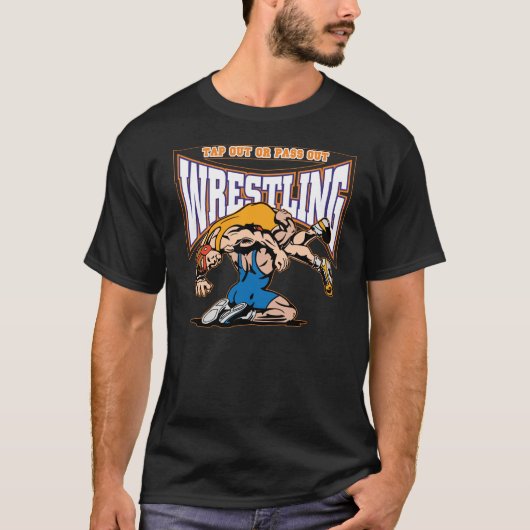 Tik op Wrestlers T-shirt (Voorkant)
