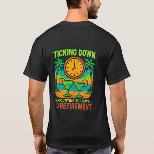 ⏳ Tik-Tak… Het paradijs roept! T-shirt (Achterkant)