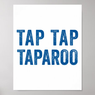 Tik Tik Taparoo Hockey Motiverende Spreuk Mannen V Poster