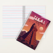 Tikal National Park Guatemala Notitieboek (Binnen)