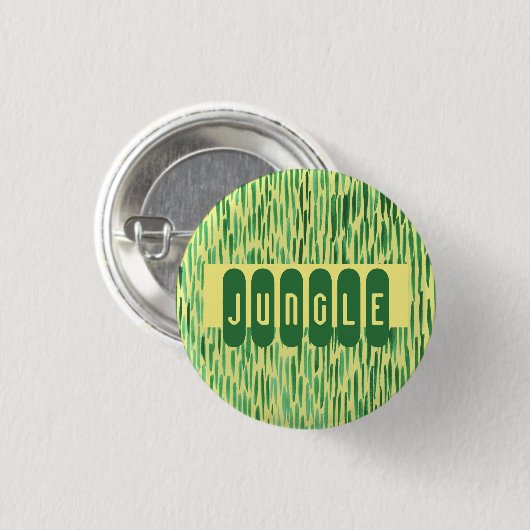 Tiki Aangepaste Jungle Sfeer Ronde Button 3,2 Cm (Voorkant /achterkant)