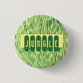Tiki Aangepaste Jungle Sfeer Ronde Button 3,2 Cm (Voorkant)