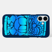 Tiki Ailani Hawaiian Sunset Blend Blue Case-Mate iPhone Case (Achterkant (horizontaal))