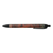 Tiki Aloha Hawaiian Rustic Tropisch eiland Blauwe Inkt Pen (Bodem)