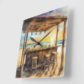 Tiki Bar 1 - Vierkante Klok (Hoek)