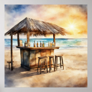 Tiki Bar - 3 - Poster