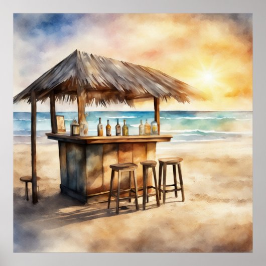 Tiki Bar - 3 - Poster (Voorkant)