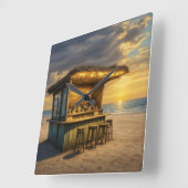 Tiki Bar - 4 - Vierkante Klok (Hoek)