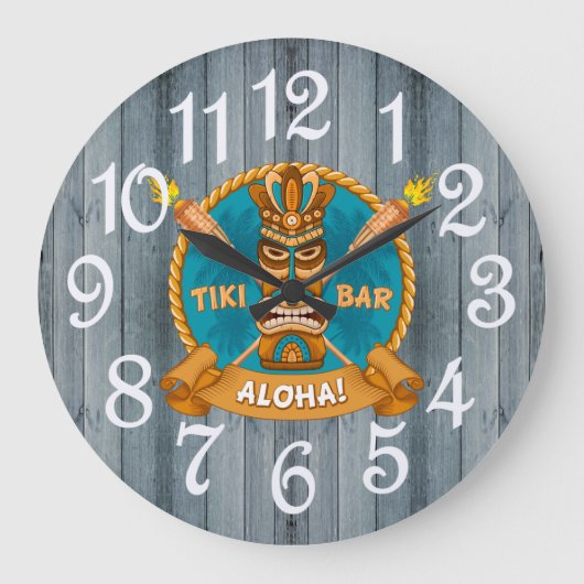 Tiki Bar Aloha Grote Klok (Voorkant)
