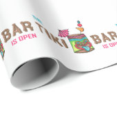 Tiki Bar Cadeaupapier (Rol Hoek)