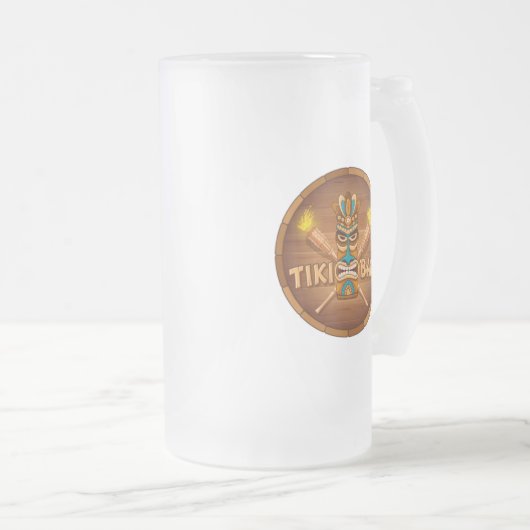 Tiki Bar Frosted Mok (Voorkant rechts)