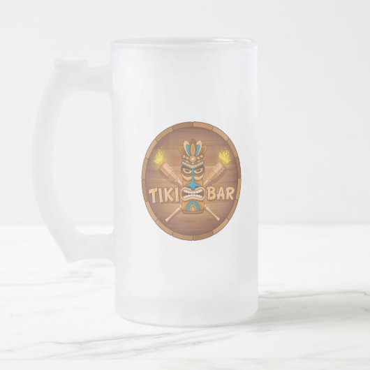 Tiki Bar Frosted Mok (Links)