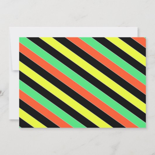 Tiki Bar Invitation de fête d'anniversaire (Dos)