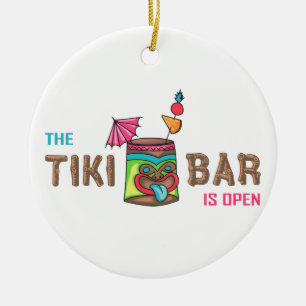 Tiki Bar Keramisch Ornament