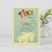 Tiki Bar met uitnodiging tot dolfijnen (Staand voorkant)