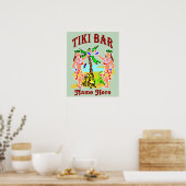 Tiki Bar, naam toevoegen Poster (Keuken)