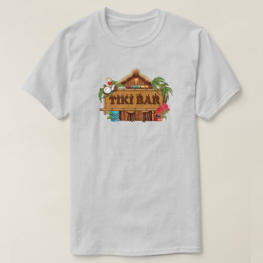 Tiki Bar T-shirt (Design voorkant)