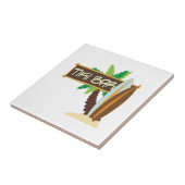 Tiki Bar Tegeltje (Zijkant)