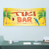 Tiki Bar tropisch strandfeest Spandoek (Beurs)