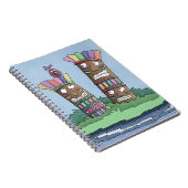 Tiki Bird Rosebud Carnet (Côté Droit)