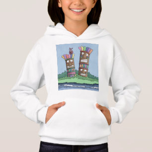 Tiki Bird Rosebud Hoodie