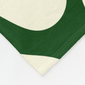 Tiki Birds Modern  Retro Aangepaste Slaapkamer Fleece Deken (Hoek)