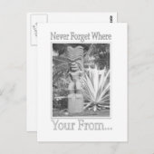 tiki briefkaart (Voorkant / Achterkant)