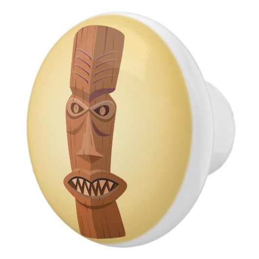Tiki Ceramic Knob Keramische Knop (Rechts)