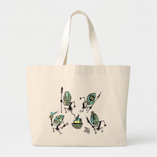 Tiki Dancers Canvas tas van Tiki Ony