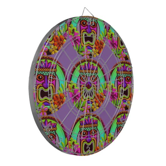 Tiki Dart Board Dartbord (Voorkant Links)