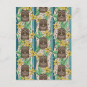 Tiki Garden Briefkaart (Voorkant)