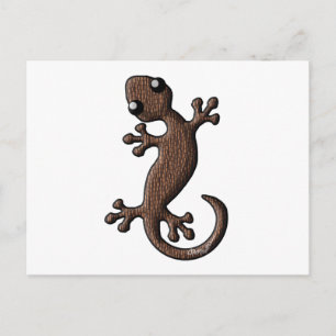 Tiki Gecko Briefkaart
