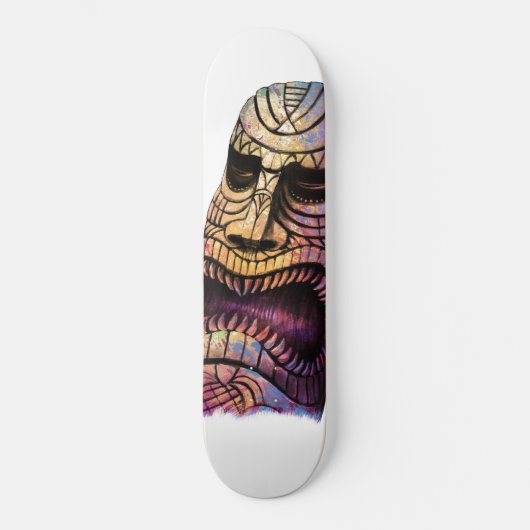 Tiki God Schaats Deck II Skateboard (Voorkant)