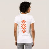 Tiki God Standbeeld T-shirt (Achterkant volledig)