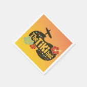 Tiki Hut Luau Party Servetten (Hoek)
