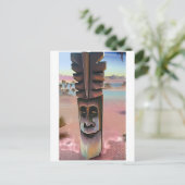 Tiki Illusions Briefkaart (Staand voorkant)