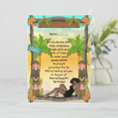 Tiki - invitation (Debout devant)