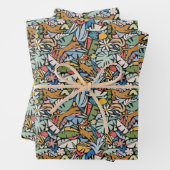 Tiki Jungle Enveloppement Papier Feuille plate Ens (En situation)