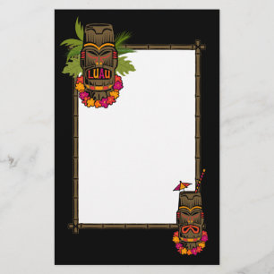 Tiki Luau Briefpapier