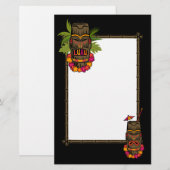 Tiki Luau Briefpapier (Voorkant / Achterkant)