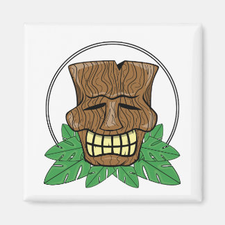 Tiki Magnet - Masque crâne